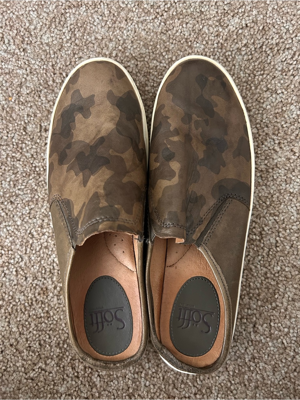 Sofft Camouflage Slip-On Loafers